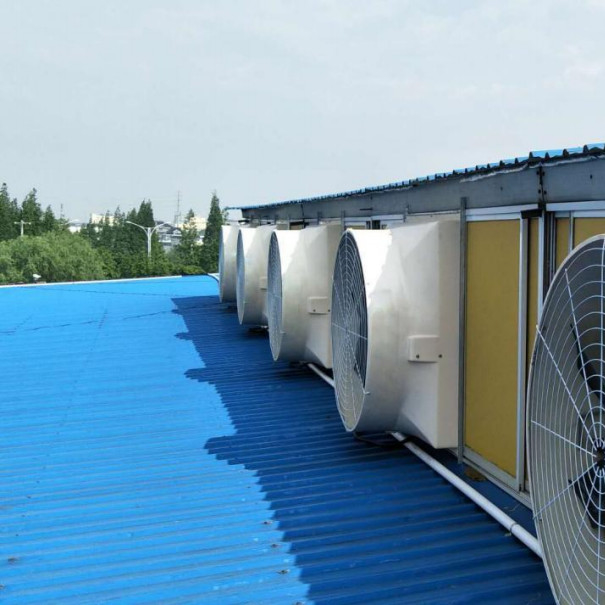 850W 48'مروحة التصريف مع 56.4m3/h حجم الهواء/W ومستوى الحماية IP55