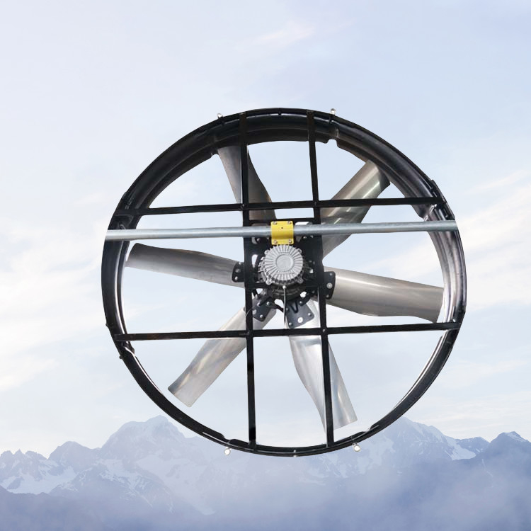 مروحة لوحة صناعية بكفاءة عالية مع مزود طاقة 3Φ 380 فولت 50 هرتز وحجم هواء متميز 60 متر مكعب/ساعة