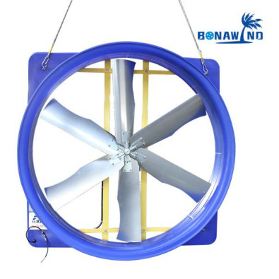 72'مروحة الدورة مع 3φ / 380V / 50Hz الطاقة IP55 مستوى الحماية 4A التيار والهواء 60m3/h حجم
