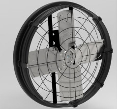 المروحة الفريدة 38'' FBA038EC مع 28273m3/h تدفق الهواء القصوى و ≤69dB الضوضاء