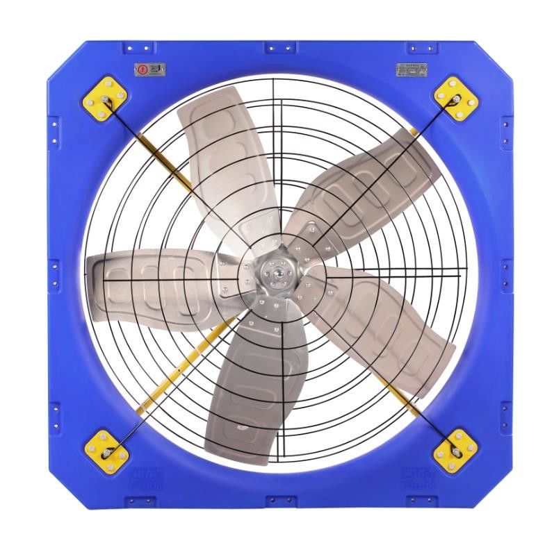 مروحة تهوية الماشية مع 610RPM سرعة الدوران 40700m3/h تدفق الهواء و 600w/0.8hp الطاقة