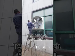 الكفاءة 60m3/h مروحة الصرف الصناعي 3φ/380V/50HZ الطاقة 1.8A كثافة التيار