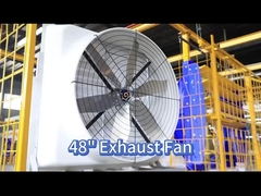 تحسين الدوران الهوائي مع 121139m3/h مروحة الدواجن ومحرك PMSM