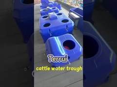 وضع التحكم في درجة الحرارة 15-40C حوض شرب الأبقار مع 3 مجموعات من أقراص التدفئة 220V300W