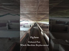 1830mm قطر الشفرة المروحة الصناعية مع قوة طبقة مزدوجة PE مواد الإطار