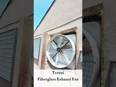 مستوى الحماية IP55 مروحة إخراج دخان الحريق 1.8A للتهوية الدخانية