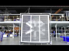 مروحة الدخان الصناعية تهوية الدخان النار المخرج المروحة 72 لوحة المروحة