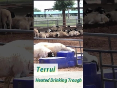 مقاوم للتآكل 85L البلاستيك الأزرق خزان مياه الماشية