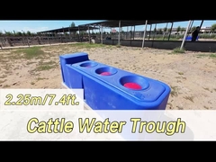 حوض شرب البقر ذو السعة العالية 85 لتر مادة البولي إيثيلين المقاومة للآثار الثقيلة