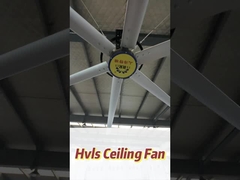 مروحة السقف الصناعية مع محرك EC بدون فرشاة و 7300mm قطر