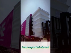 0.4hp 380-480V مروحة الصرف الصناعي مع 750RPM سرعة الدوران